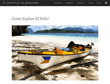 Tablet Screenshot of elgordoadventures.com